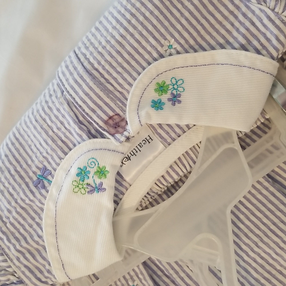 Purple plaid baby dress - Picture 6 of 10